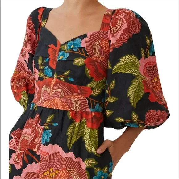 FARM Rio for Anthropologie Jumpsuit Size S - Picture 2 of 8